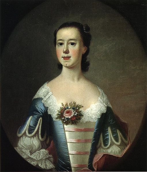 Jeremiah Theus Portrait of Mrs